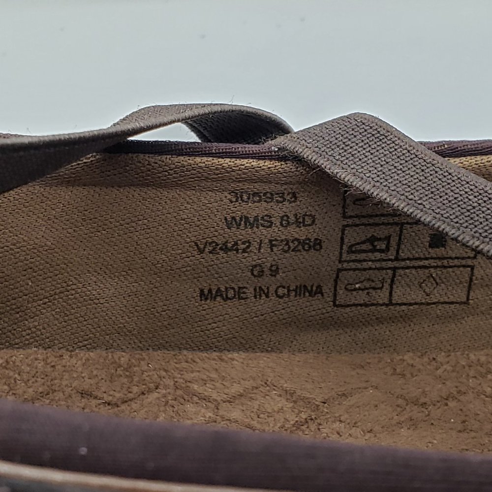 Lands End Mary Jane Brown Shoes - Picture 6 of 6
